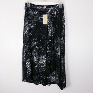 Michael Kors basics black-white skirt size M